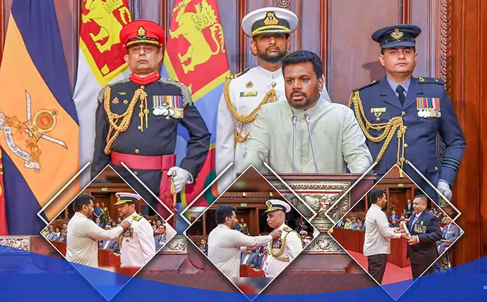 Navy Commander and senior naval officers awarded Vishista Seva Vibushanaya (VSV)