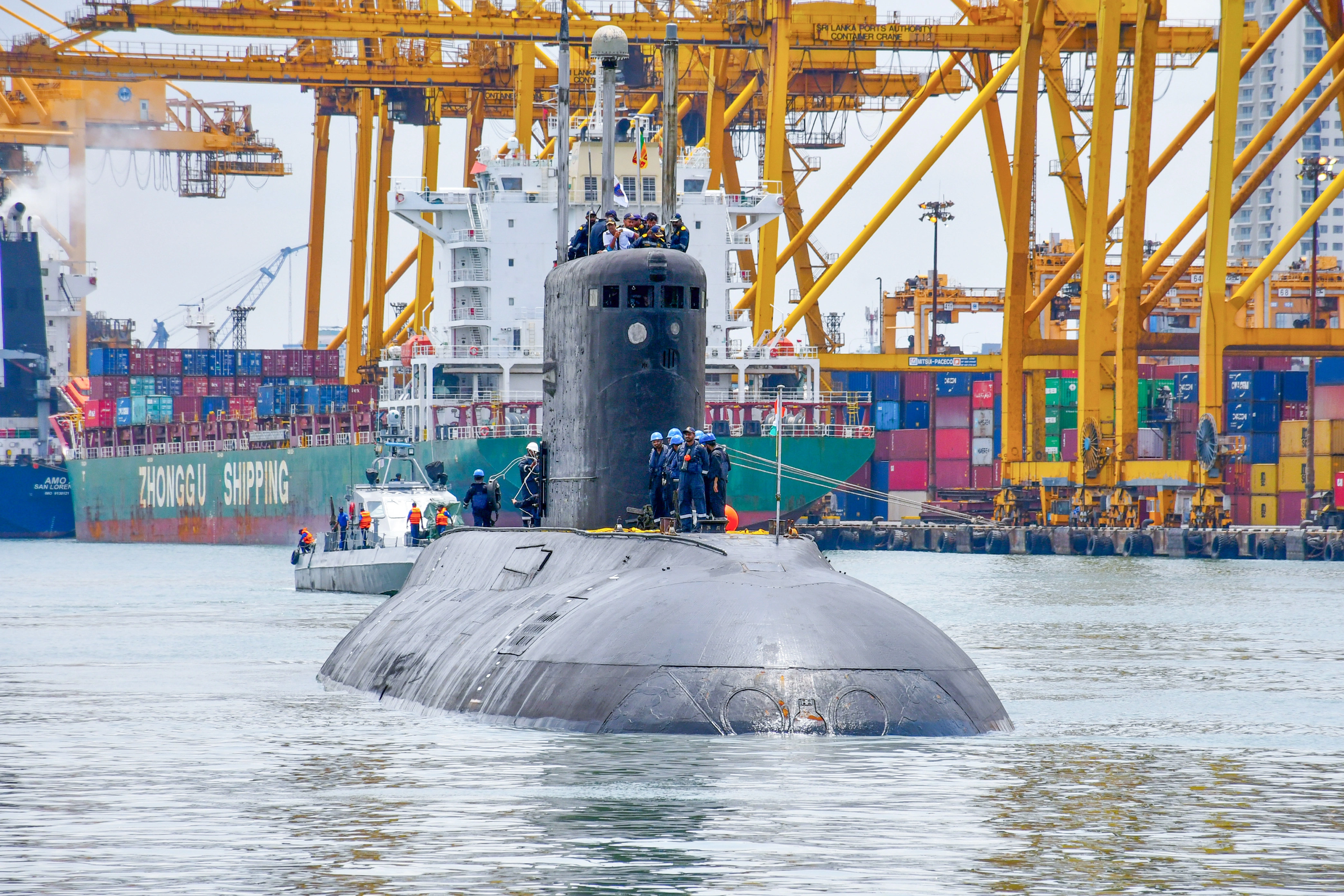 INS Sindhukesari arrives in Colombo