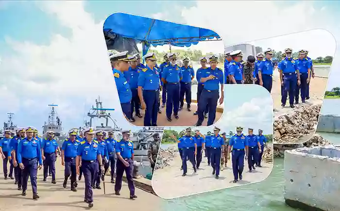 Navy Commander lays out key operational priorities during visit to Northern Naval Command