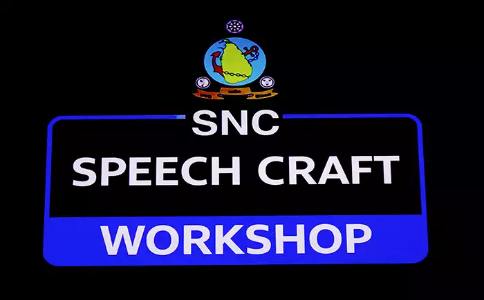 Art of voice mastery and technique workshop for naval officers