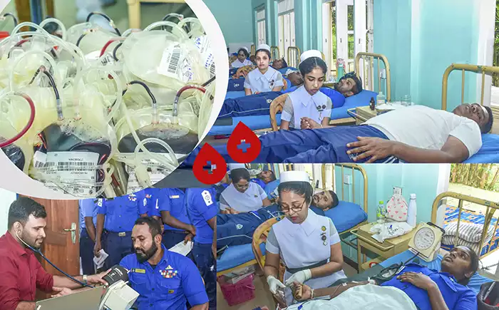 Navy’s blood donation offers lifesaving hope to the community