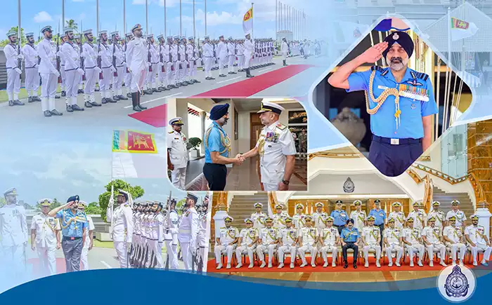 Chief of the Air Staff of Indian Air Force meets with Commander of the Navy