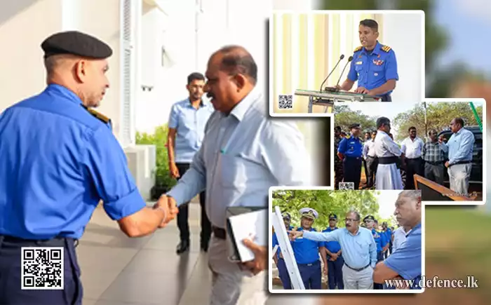 Deputy Minister of Defence Inspects the lands used by the North Western and North Central Naval Commands of Sri Lanka Navy