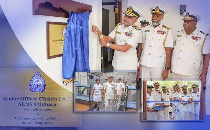 Revitalized accommodation unveiled for naval personnel in Northern Command