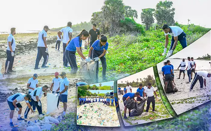 Navy spreads sails for cleaner shores in the North