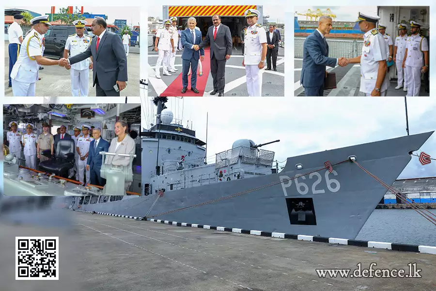 U.S. Delivers Advanced Fleet Broadband Satellite Communication System to Sri Lanka Navy