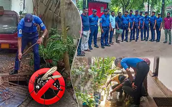 டெங்குவை எதிர்த்துப் போராடுவதற்கான தேசிய நடவடிக்கையில் இலங்கை கடற்படையின் தீவிர பங்களிப்பு
