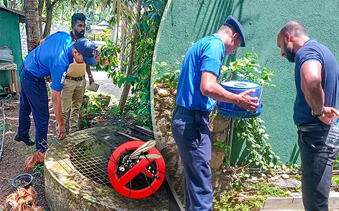 தேசிய டெங்கு நுளம்புகள் ஒழிப்பு திட்டத்திற்கு கடற்படையின் பங்களிப்பு