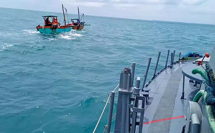 Navy’s prompt search and rescue mission saves lives at sea