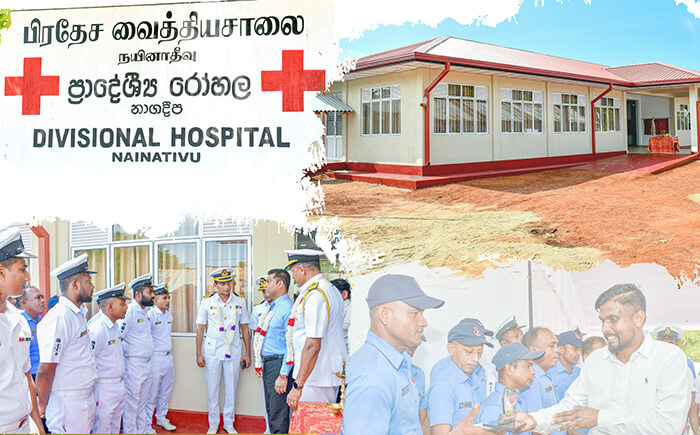 Nainativu Hospital upgraded with Navy-constructed OPD facility