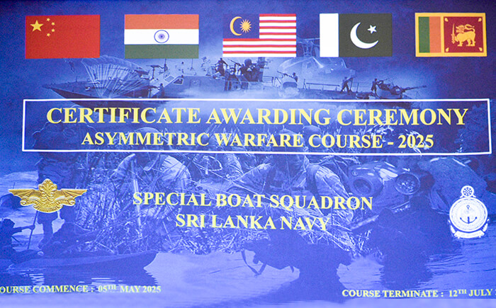 Twenty-three (23) personnel master asymmetric warfare in Trincomalee