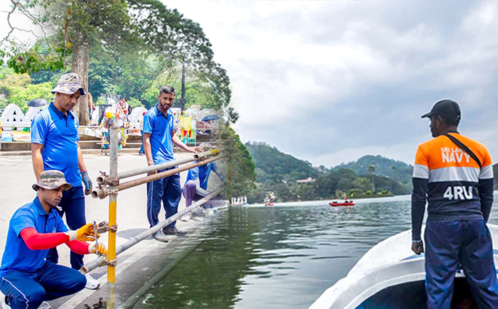 Navy assures public safety during Kandy Esala Perahera