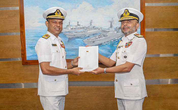 Rear Admiral Ruwan Kalubowila appointed as the Deputy Chief of Staff of the Navy