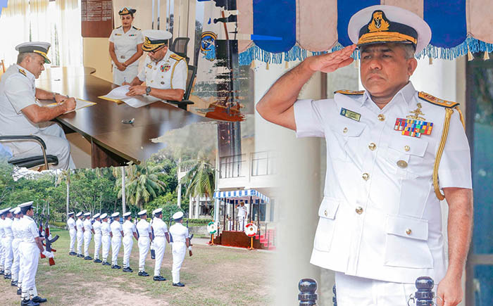 Rear Admiral Jagath Kumara assumes command as Commandant VNF