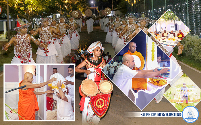 Navy seeks blessings for its 75th anniversary, with solace for affected communities