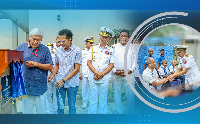 படம்- நெங்குரம் கடற்படை சுகாதார மையத்தில் நீர் சிகிச்சை வசதிகள் திறந்து வைக்கப்பட்டனர்