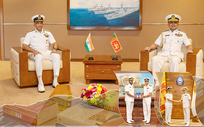 ඡායාරූපය- ශ්‍රි ලංකා සහ ඉන්දීය නාවික හමුදා අතර 13 වැනි වරට පැවැති මාණ්ඩලික සාකච්ඡාවාරය කොළඹදී සාර්ථකව අවසන් වෙයි