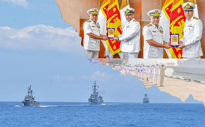 PNS TAIMUR & ASLAT set sail from Colombo