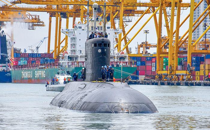 INS Sindhukesari arrives in Colombo