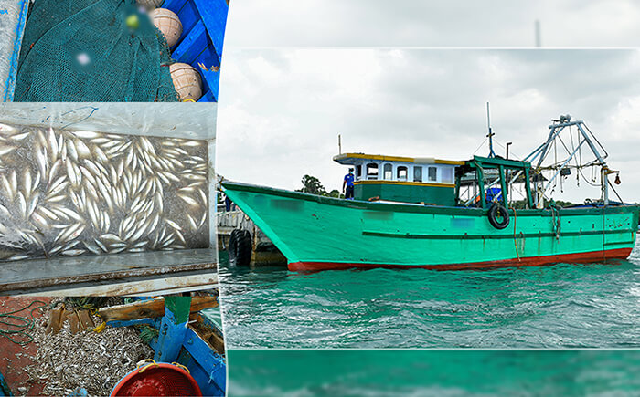 Navy seizes an Indian fishing boat poaching in northern waters