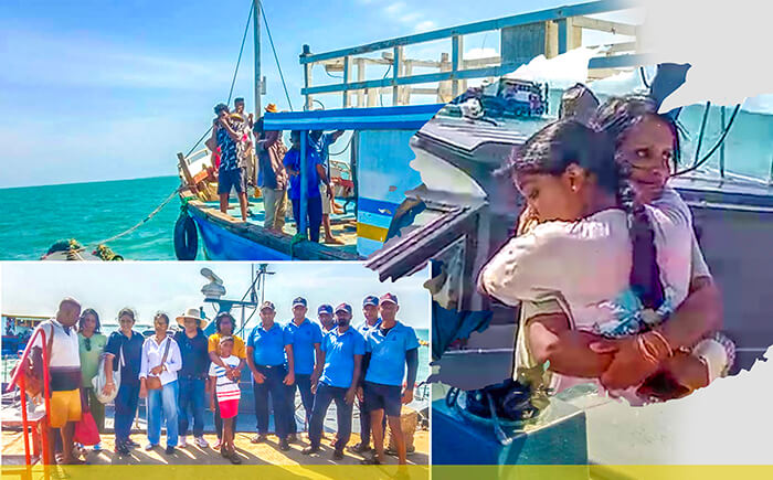 Navy’s rapid response brought passengers aboard Perl Link safely to shore