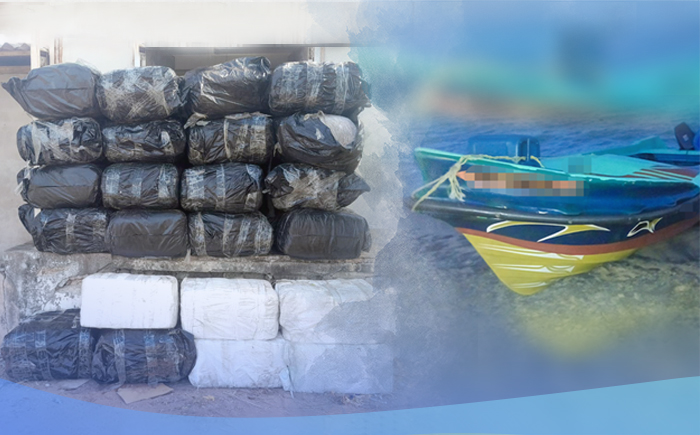 ඡායාරූපය- නීති විරෝධී ලෙස මෙරටට රැගෙන ඒමට උත්සාහ කල බීඩි කොළ කිලෝ ග්‍රෑම් 1197ක් ඇතුළු භාණ්ඩ තොගයක් සමඟ සැකකරුවෙකු සිලාවතුරේදී නාවික හමුදා භාරයට