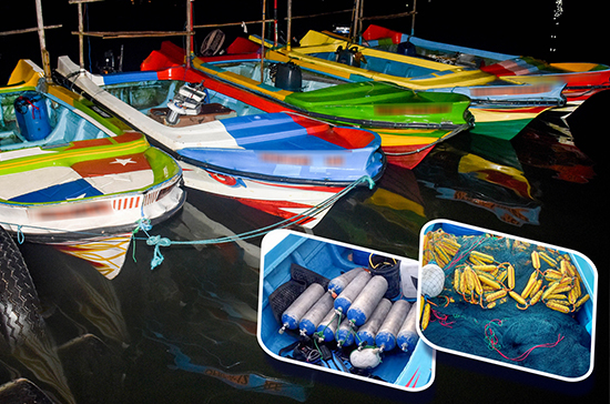 ඡායාරූපය- නීති විරෝධී ධීවර කටයුතු මැඩපැවැත්වීමේ නාවික මෙහෙයුම් මඟින් පුද්ගලයින් 26 ක් නීතියේ රැහැනට