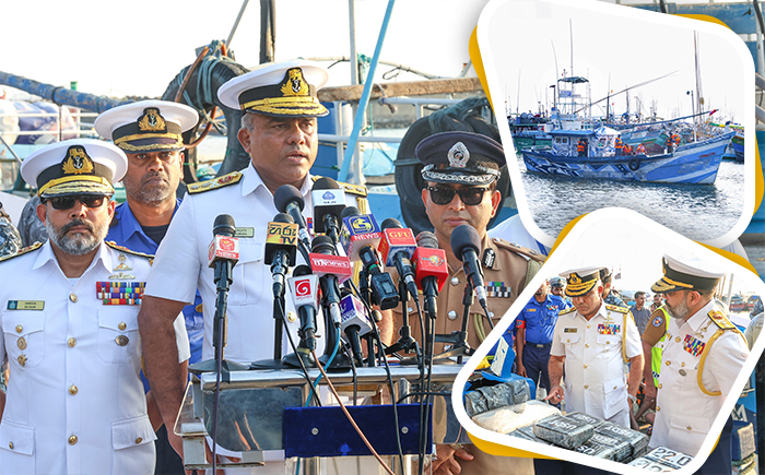 Navy seizes cocaine haul exceeding 255kg during maritime interdiction in western seas