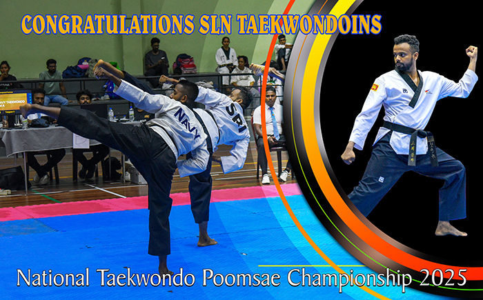 படம்- TAEKWONDO POOMSAE CHAMPIONSHIP 2025 இல் கடற்படை பல வெற்றிகளைப் பெற்றது