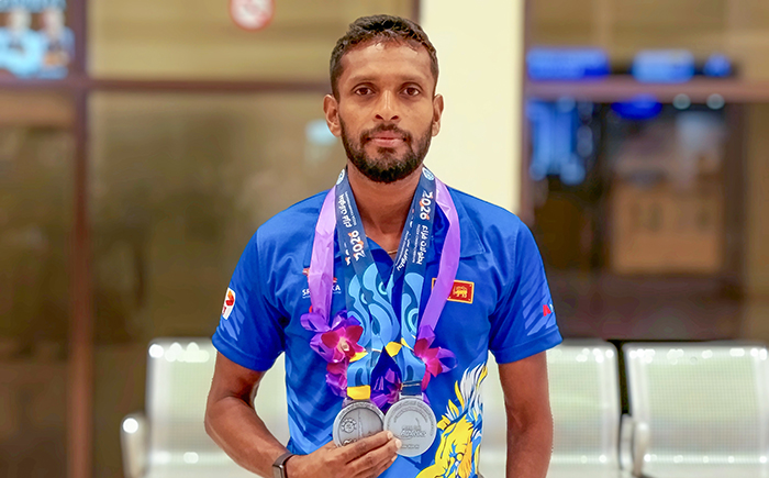 Navy’s Leading Seaman Subasinghe wins 02 silver medals at World Para Athletics Grand Prix 2026